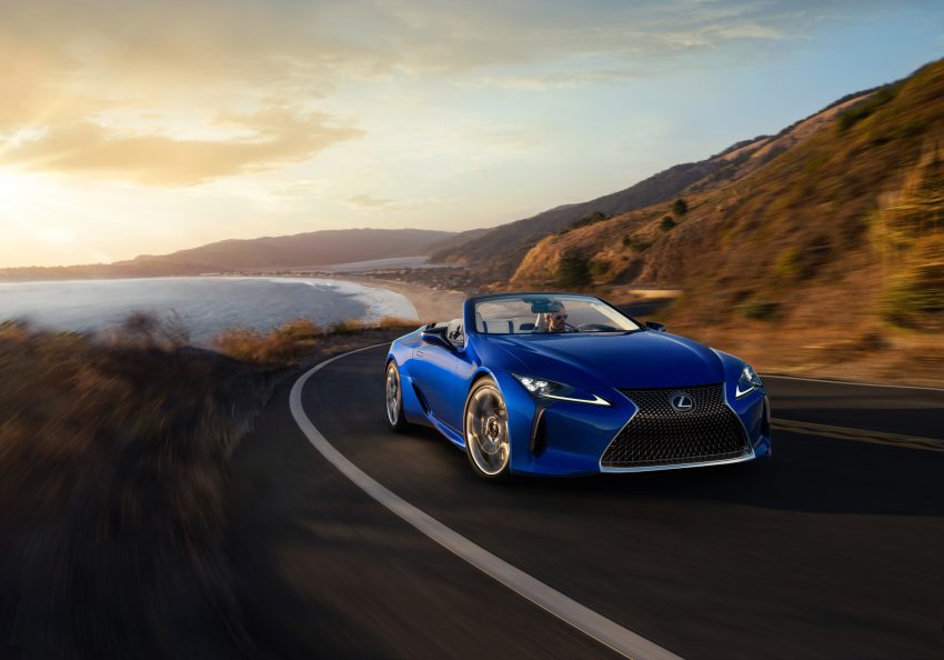 总代理预告, 敞篷版 Lexus LC 500 Convertible 18日上市 140018