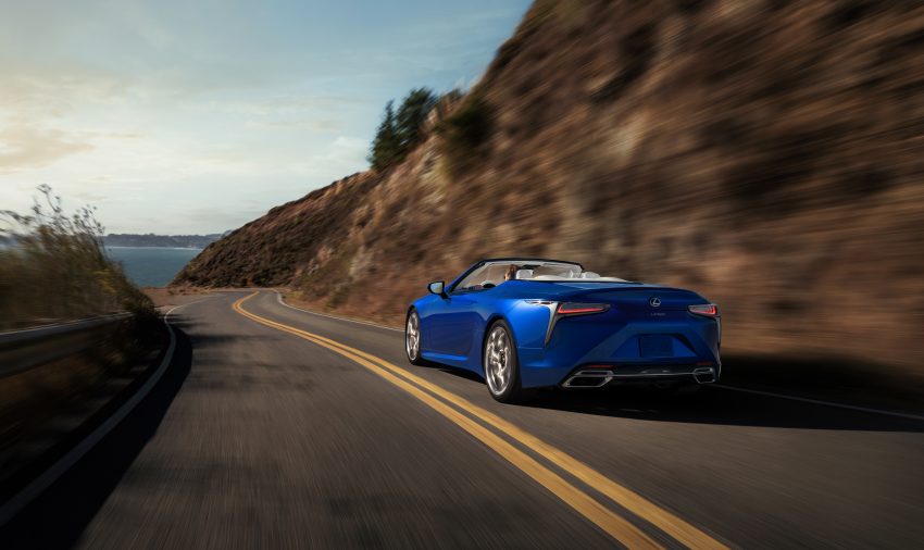 总代理预告, 敞篷版 Lexus LC 500 Convertible 18日上市 140020
