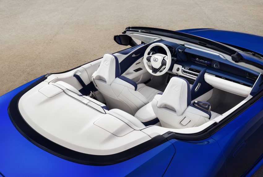 总代理预告, 敞篷版 Lexus LC 500 Convertible 18日上市 140024