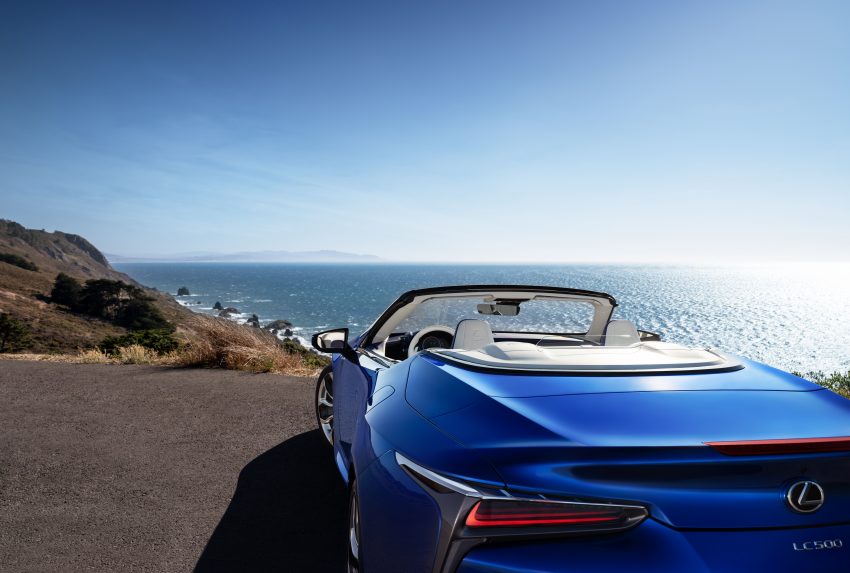 总代理预告, 敞篷版 Lexus LC 500 Convertible 18日上市 140025