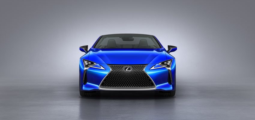 总代理预告, 敞篷版 Lexus LC 500 Convertible 18日上市 140027
