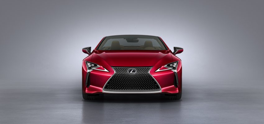 总代理预告, 敞篷版 Lexus LC 500 Convertible 18日上市 140029