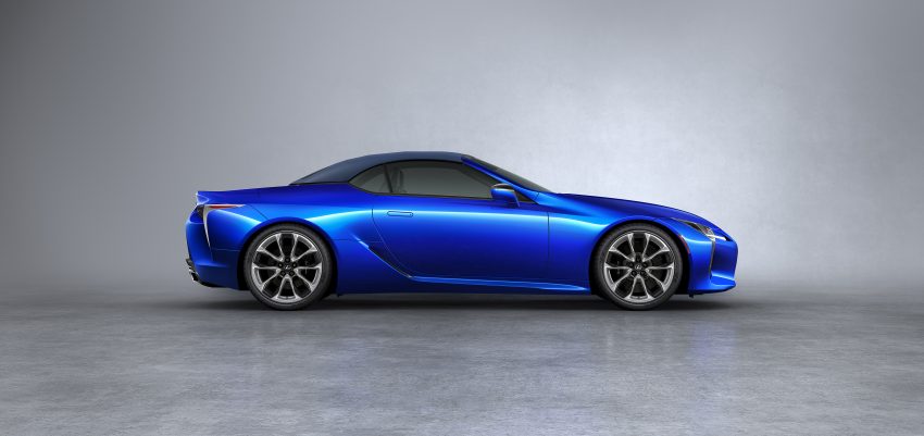 总代理预告, 敞篷版 Lexus LC 500 Convertible 18日上市 140032