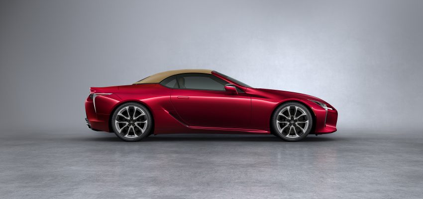 总代理预告, 敞篷版 Lexus LC 500 Convertible 18日上市 140034