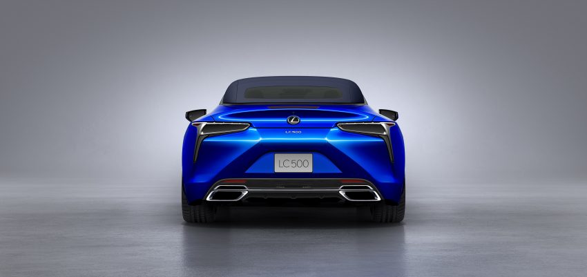总代理预告, 敞篷版 Lexus LC 500 Convertible 18日上市 140036