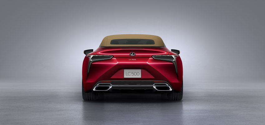 总代理预告, 敞篷版 Lexus LC 500 Convertible 18日上市 140038