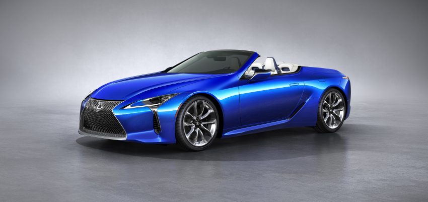 总代理预告, 敞篷版 Lexus LC 500 Convertible 18日上市 140039