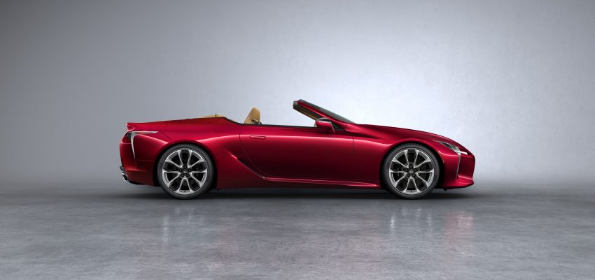 总代理预告, 敞篷版 Lexus LC 500 Convertible 18日上市 140057