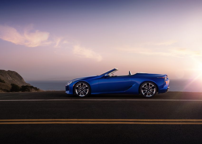 总代理预告, 敞篷版 Lexus LC 500 Convertible 18日上市 140013