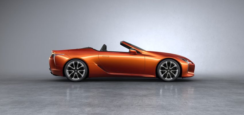 总代理预告, 敞篷版 Lexus LC 500 Convertible 18日上市 140058