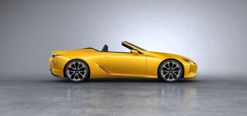 总代理预告, 敞篷版 Lexus LC 500 Convertible 18日上市 140059