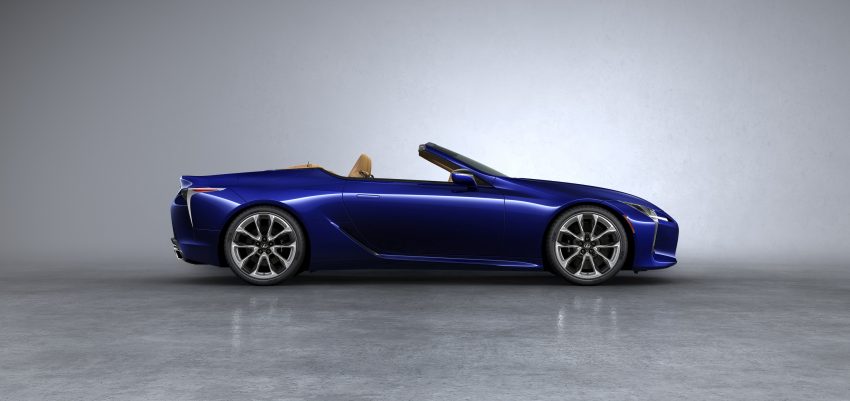 总代理预告, 敞篷版 Lexus LC 500 Convertible 18日上市 140061