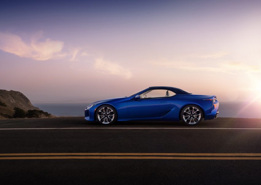 总代理预告, 敞篷版 Lexus LC 500 Convertible 18日上市 140014