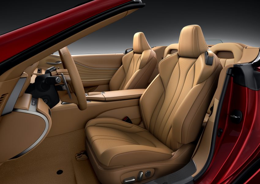 总代理预告, 敞篷版 Lexus LC 500 Convertible 18日上市 140072
