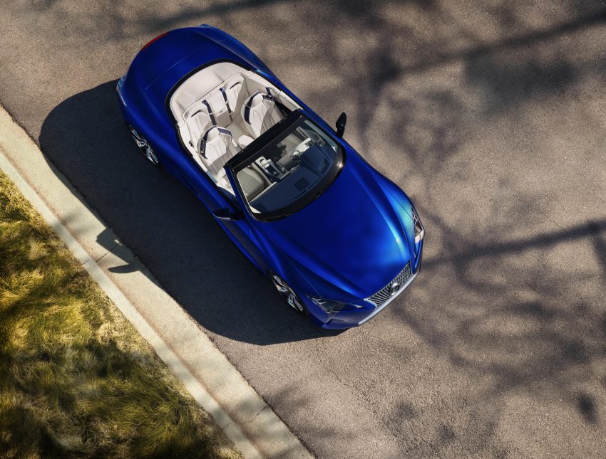 总代理预告, 敞篷版 Lexus LC 500 Convertible 18日上市 140016