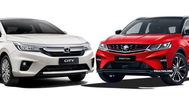 2020 Proton X50 与 Honda City 1.5L 五年保养成本对比