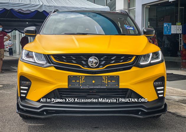 车主个性改装！本地首款“大黄蜂”风格 Proton X50 亮相