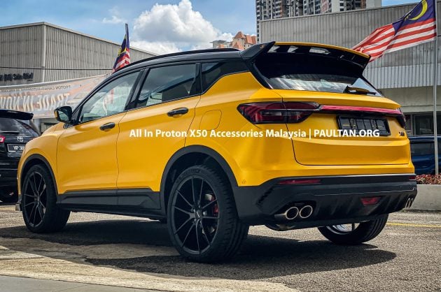 车主个性改装！本地首款“大黄蜂”风格 Proton X50 亮相
