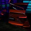 母厂发布视频预告, 全新 Honda Civic 原型车17日线上发表
