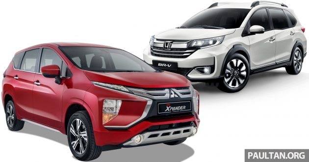 Mitsubishi Xpander vs Honda BR-V 原厂保养费用对比