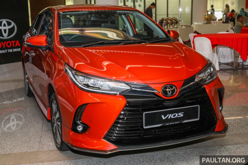 新车实拍: 2021 Toyota Vios 小改款, 三等级价格7.4万起 142970