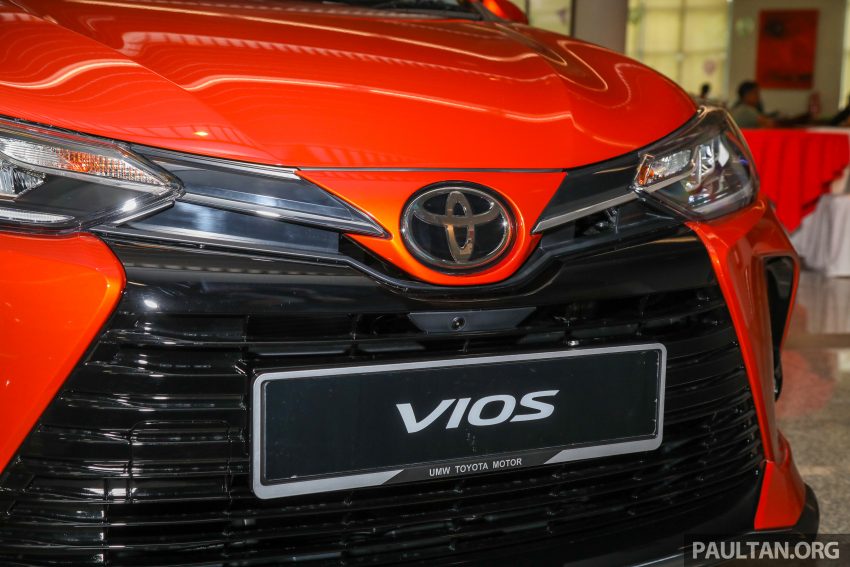 新车实拍: 2021 Toyota Vios 小改款, 三等级价格7.4万起 142979