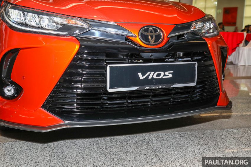 新车实拍: 2021 Toyota Vios 小改款, 三等级价格7.4万起 142980