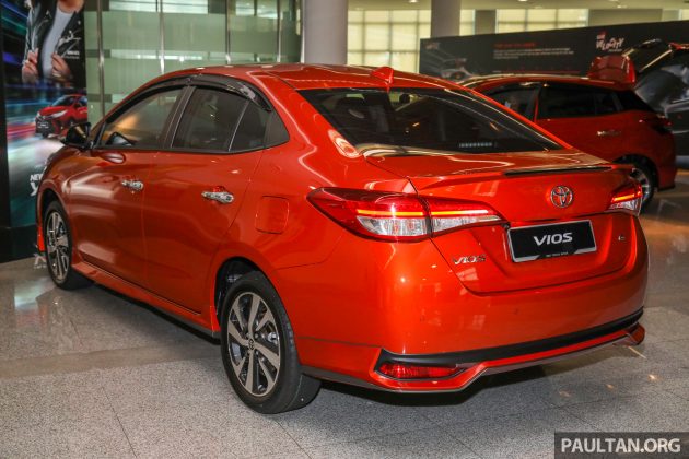 新车实拍: 2021 Toyota Vios 小改款, 三等级价格7.4万起