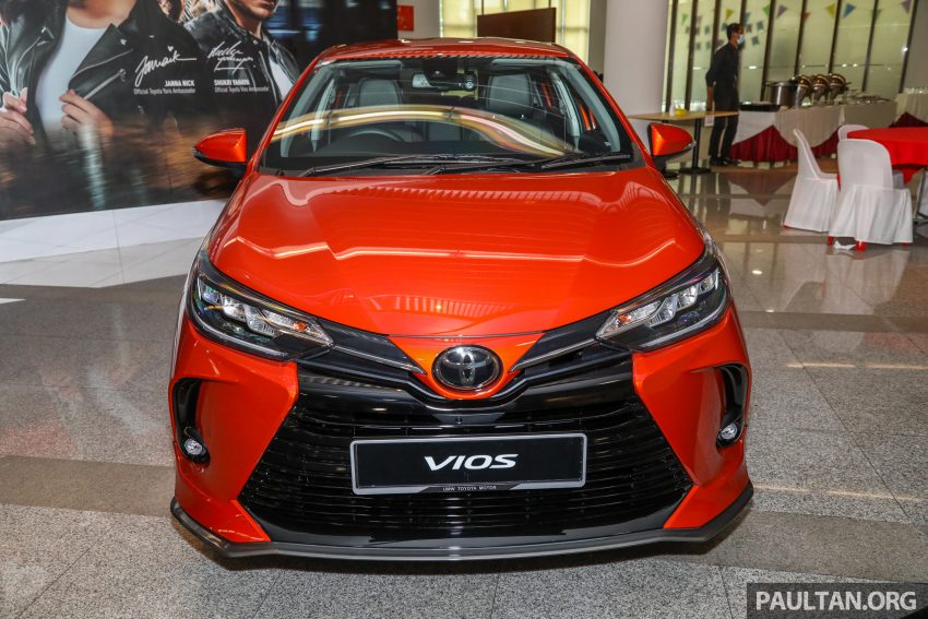 新车实拍: 2021 Toyota Vios 小改款, 三等级价格7.4万起 142974