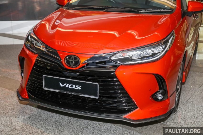 新车实拍: 2021 Toyota Vios 小改款, 三等级价格7.4万起 142976