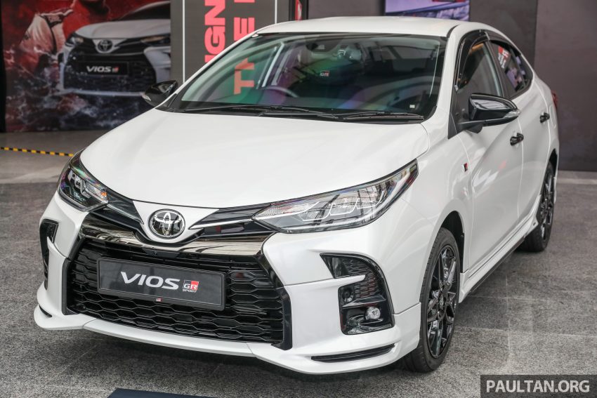 新车实拍: 2021 Toyota Vios GR-Sport, 本地要价9.75万 142749
