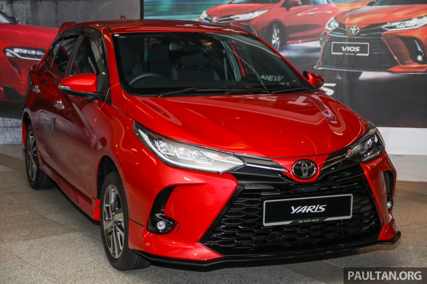图集：2021 Toyota Yaris 小改款新车实拍，售价RM71k起 143069
