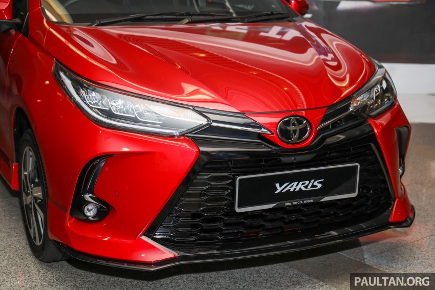 图集：2021 Toyota Yaris 小改款新车实拍，售价RM71k起 143082