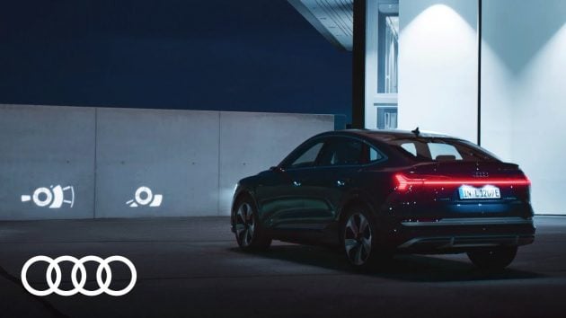 不让宾士专美！Audi 也推出可传达信息的智能化照明技术