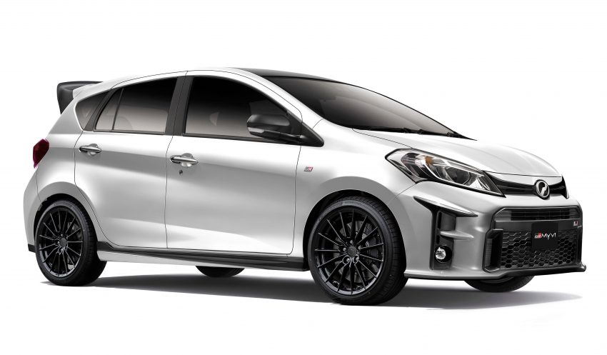 Perodua Bezza, Myvi 与 Axia 搭载 GR 外观套件PS假想图 143414