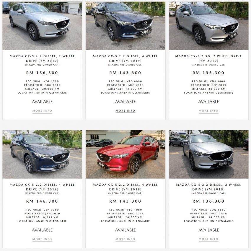 Mazda Anshin 官方二手车平台成立, 原厂保证质量与安全 142022