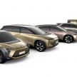 Toyota 集团全新 e-TNGA 纯电动平台发布；Toyota 和 Lexus 齐释预告，预计明年将发表全新款式纯电动SUV