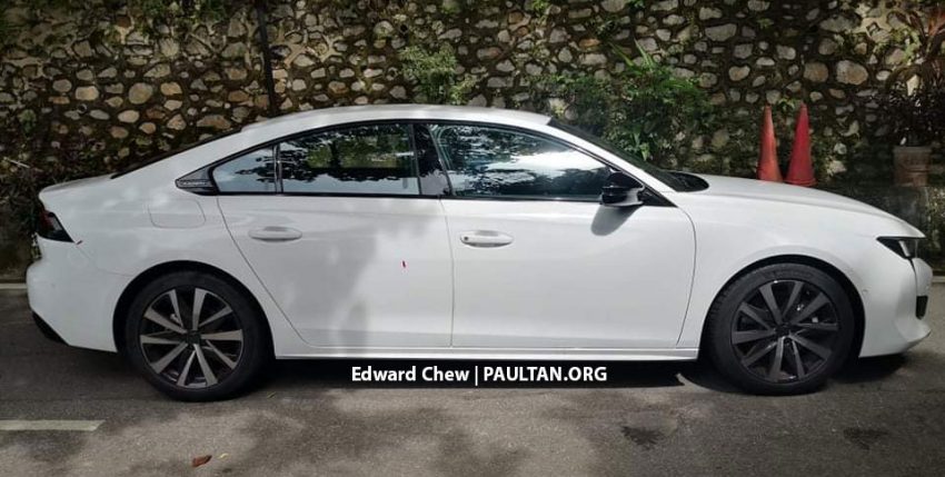 谍照：发布在即？新一代 Peugeot 508 于槟城路测被捕获 144240