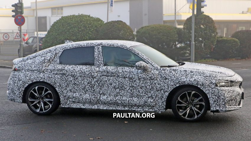 第十一代全新 Honda Civic Hatchback 德国伪装路测被拍 144114