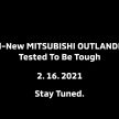 原厂发布下一代 Mitsubishi Outlander, 2月17日全球首发
