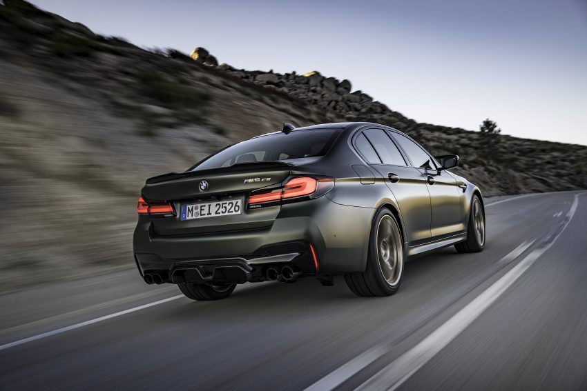 高性能轻量化！BMW M5 CS 官图发布，加速破百只需3秒 144877