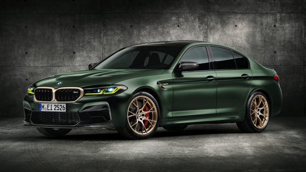 高性能轻量化!BMW M5 CS 官图发布,加速破百只需3秒