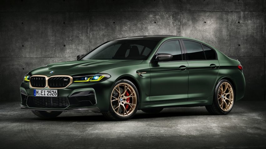 高性能轻量化！BMW M5 CS 官图发布，加速破百只需3秒 144878