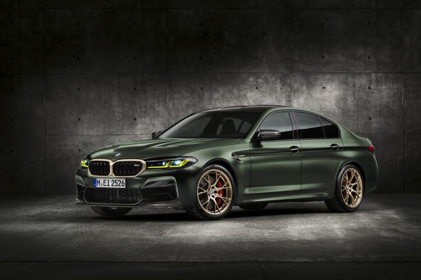 高性能轻量化！BMW M5 CS 官图发布，加速破百只需3秒 144842