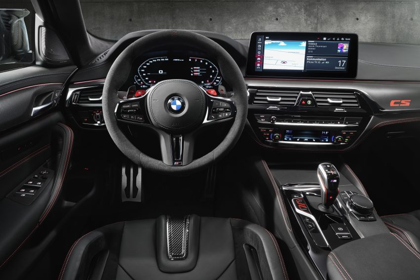 高性能轻量化！BMW M5 CS 官图发布，加速破百只需3秒 144867