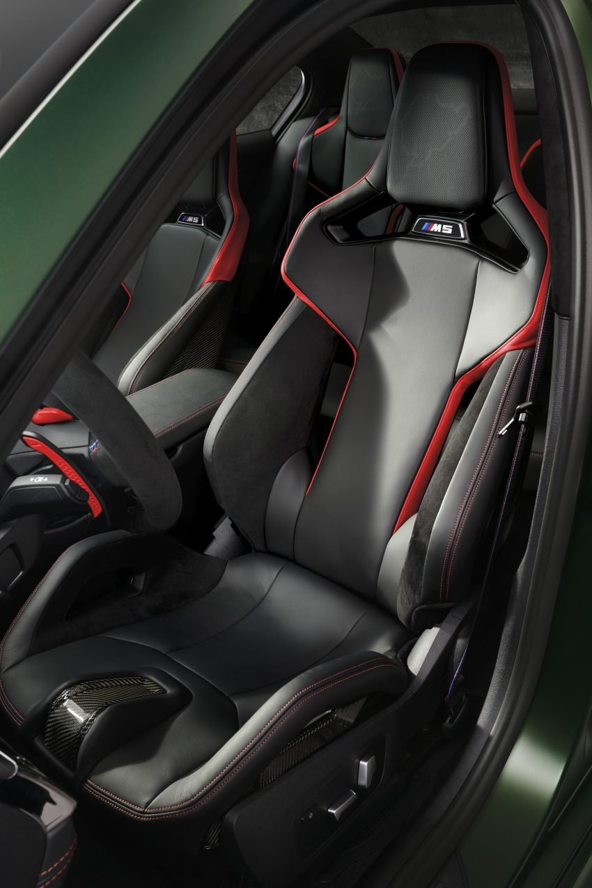 高性能轻量化！BMW M5 CS 官图发布，加速破百只需3秒 144871