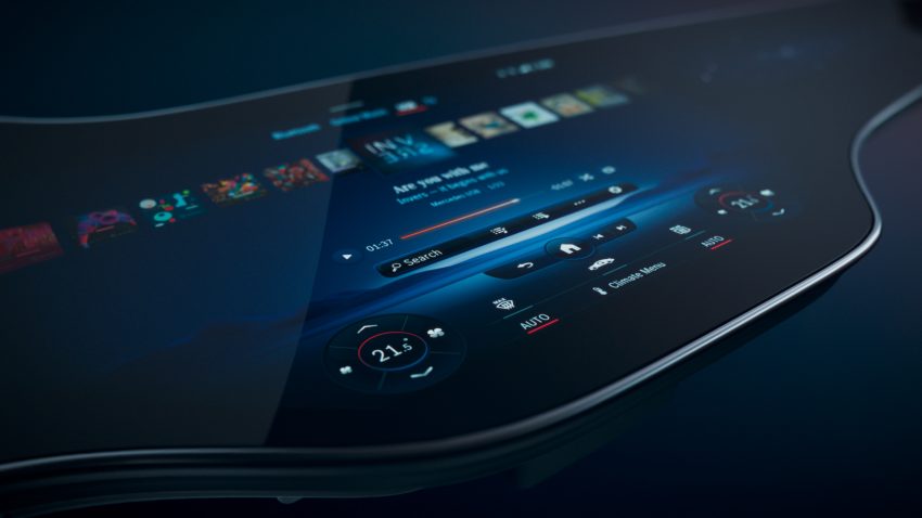 Mercedes-Benz 发布 MBUX Hyperscreen！采用56寸OLED显示屏、8核处理器和 Gorilla Glass 高强度玻璃 144273