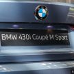 G22 BMW 430i Coupé M Sport 本地发布，售价RM442k