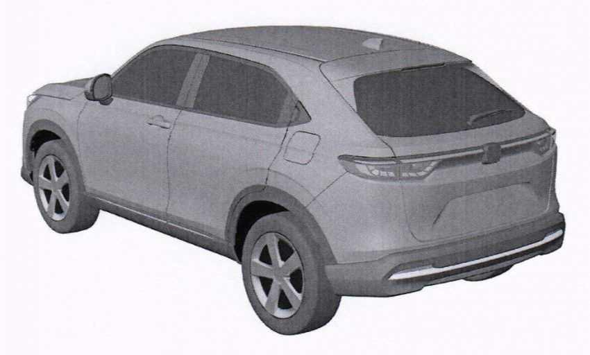 全新 Honda HR-V 3D设计图提前曝光, 本月18日全球首发 145383