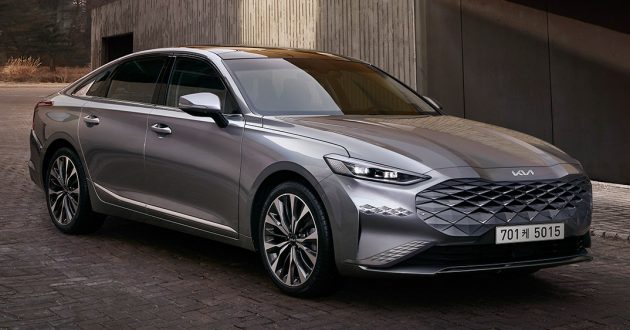 Kia K8 首组原厂官方预告图发布, 取代K7强攻豪华车市场